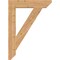 Ekena Millwork Traditional Slat Smooth Bracket, Western Red Cedar, 5 1/2"W x 32"D x 44"H BKT06X32X44TRA06SWR - alternate 3